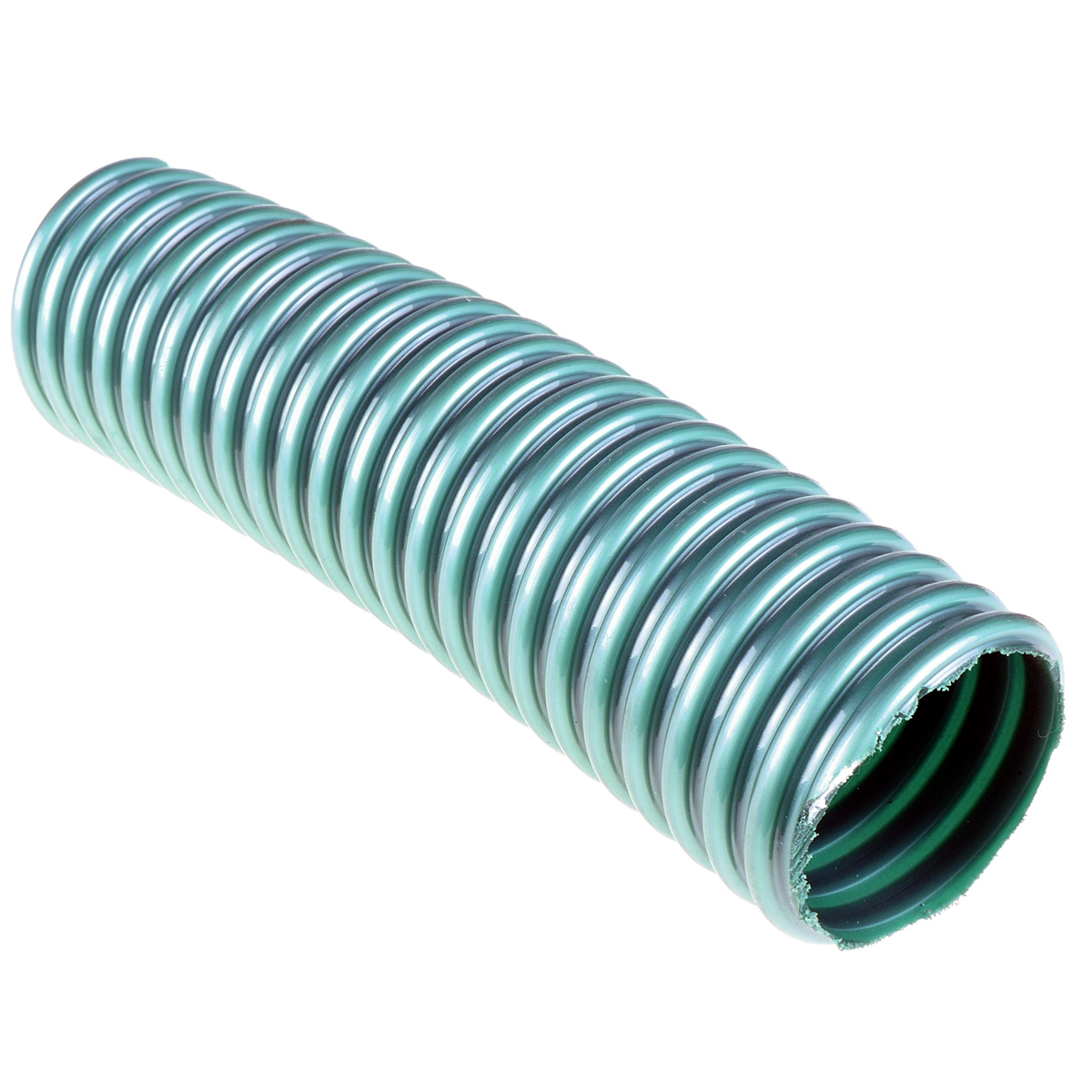 Vacuumslange og ventilationsslange, grøn