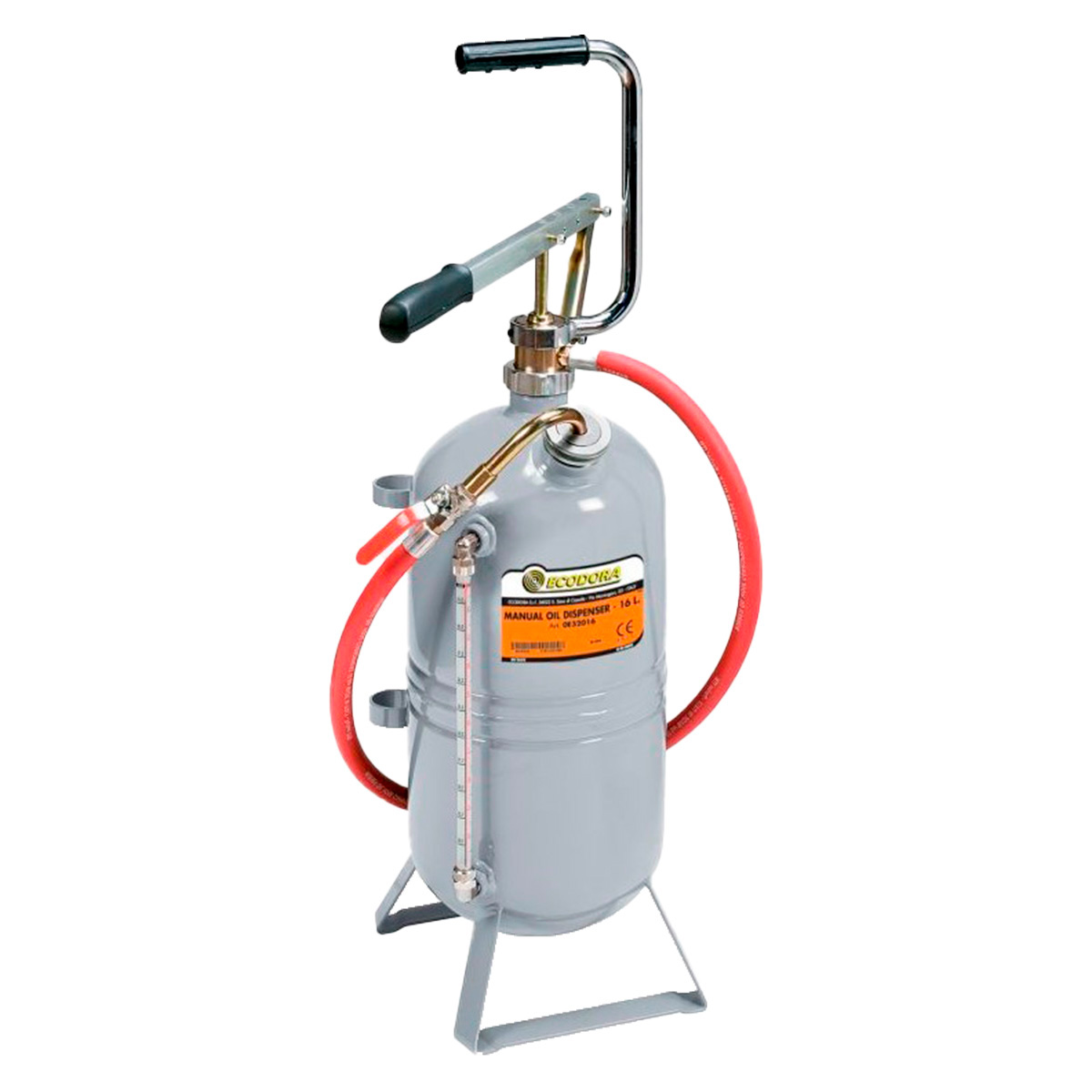 Manuel Oliedispenser 16 L til smøremidler