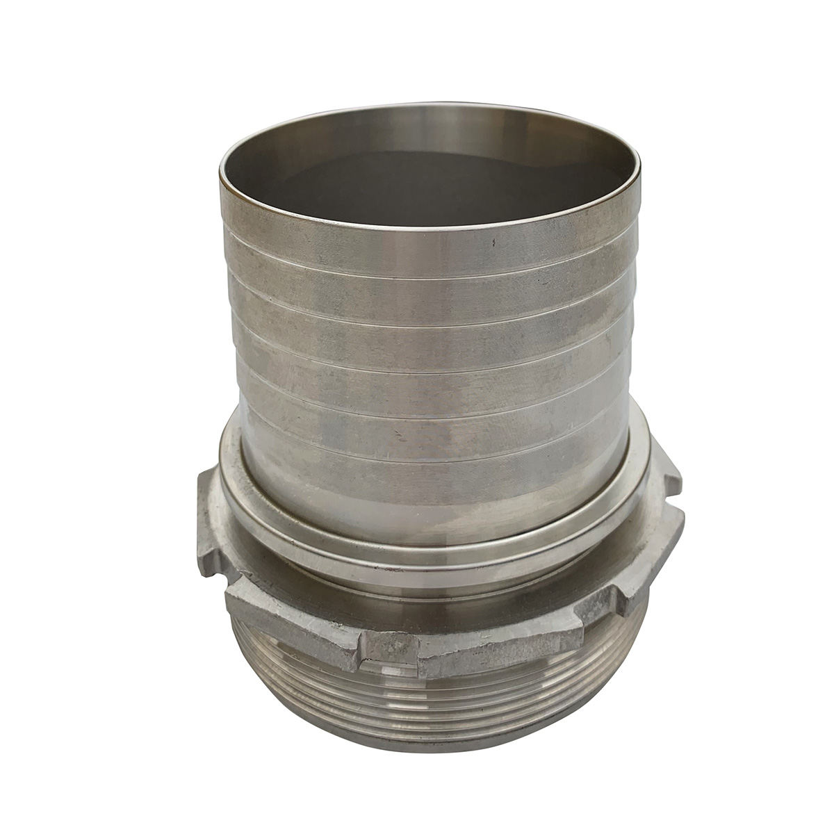 Slangestuds, rustfrit stål