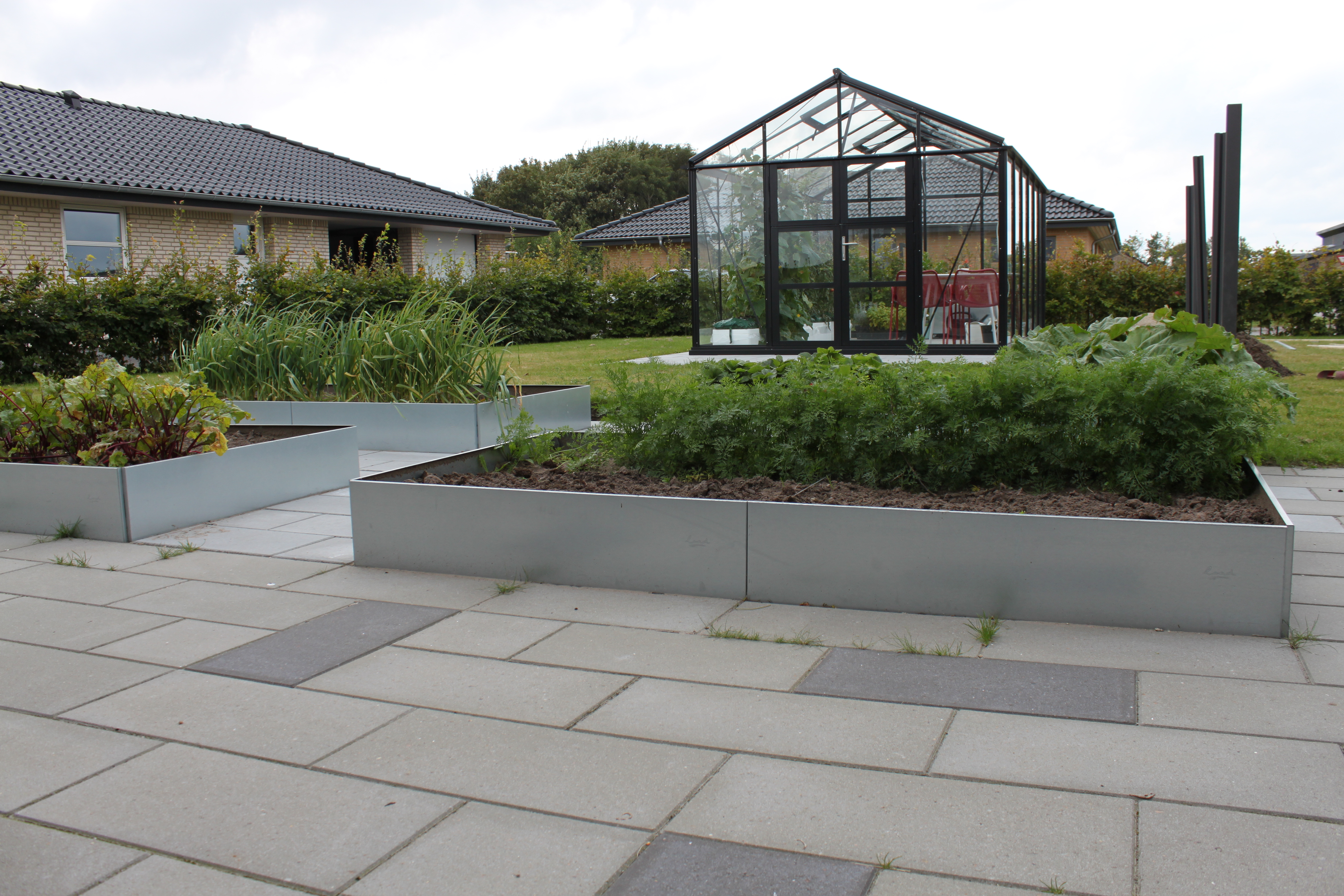 Land Classic – Aflange højbede, galvaniseret 120 cm