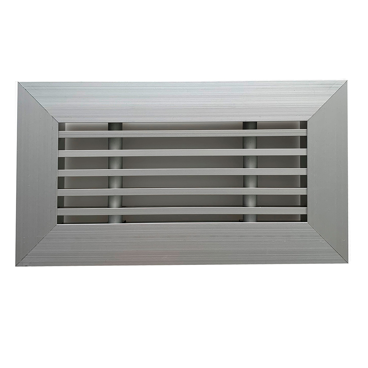 TriaAir Alurist til gulvboks 200x100, aluminium