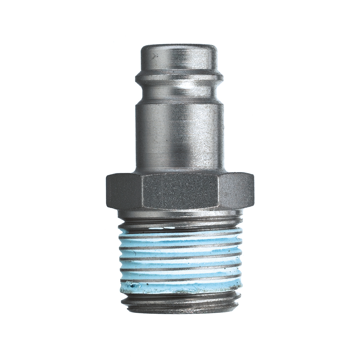 Trykluft RECTUS nippel, serie 27 - forniklet stål, URG