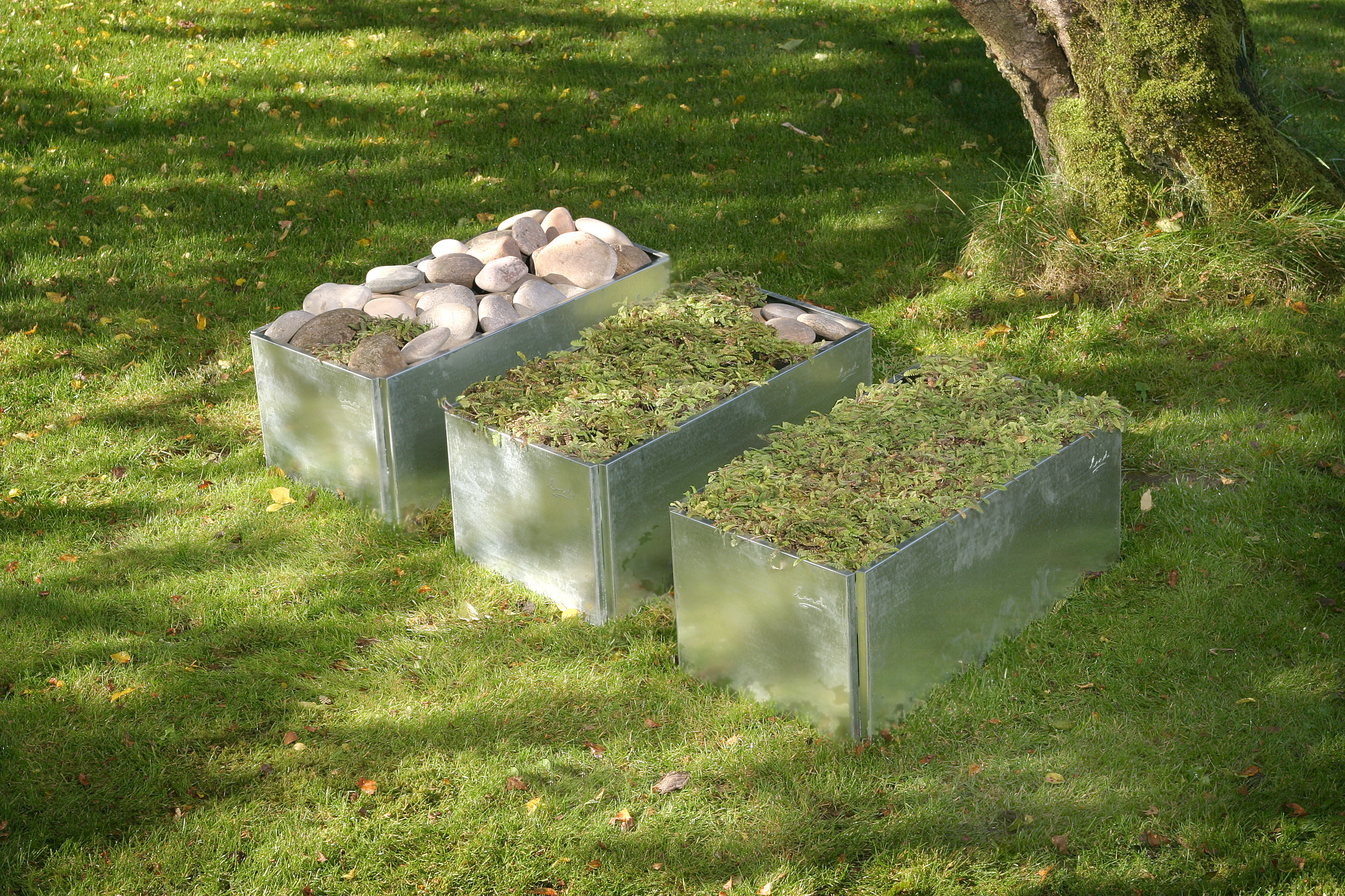 Land Classic højbede, galvaniseret 25 cm