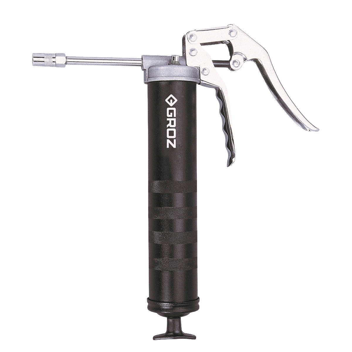 1-håndsfedtpressere - med 4-bakket mundstykke fra Groz