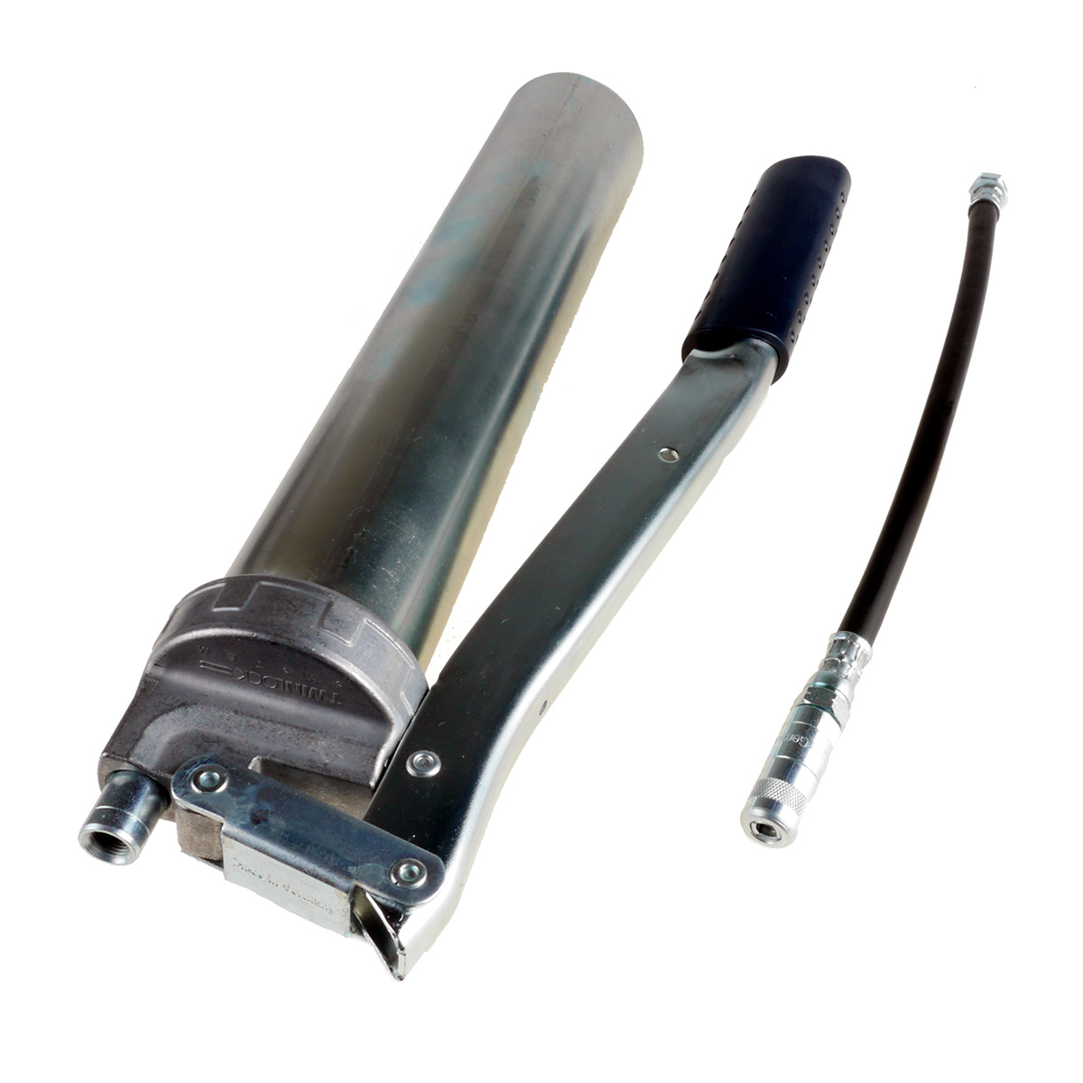 Fedtpresser med 300 mm slange og 4-bakket mundstykke