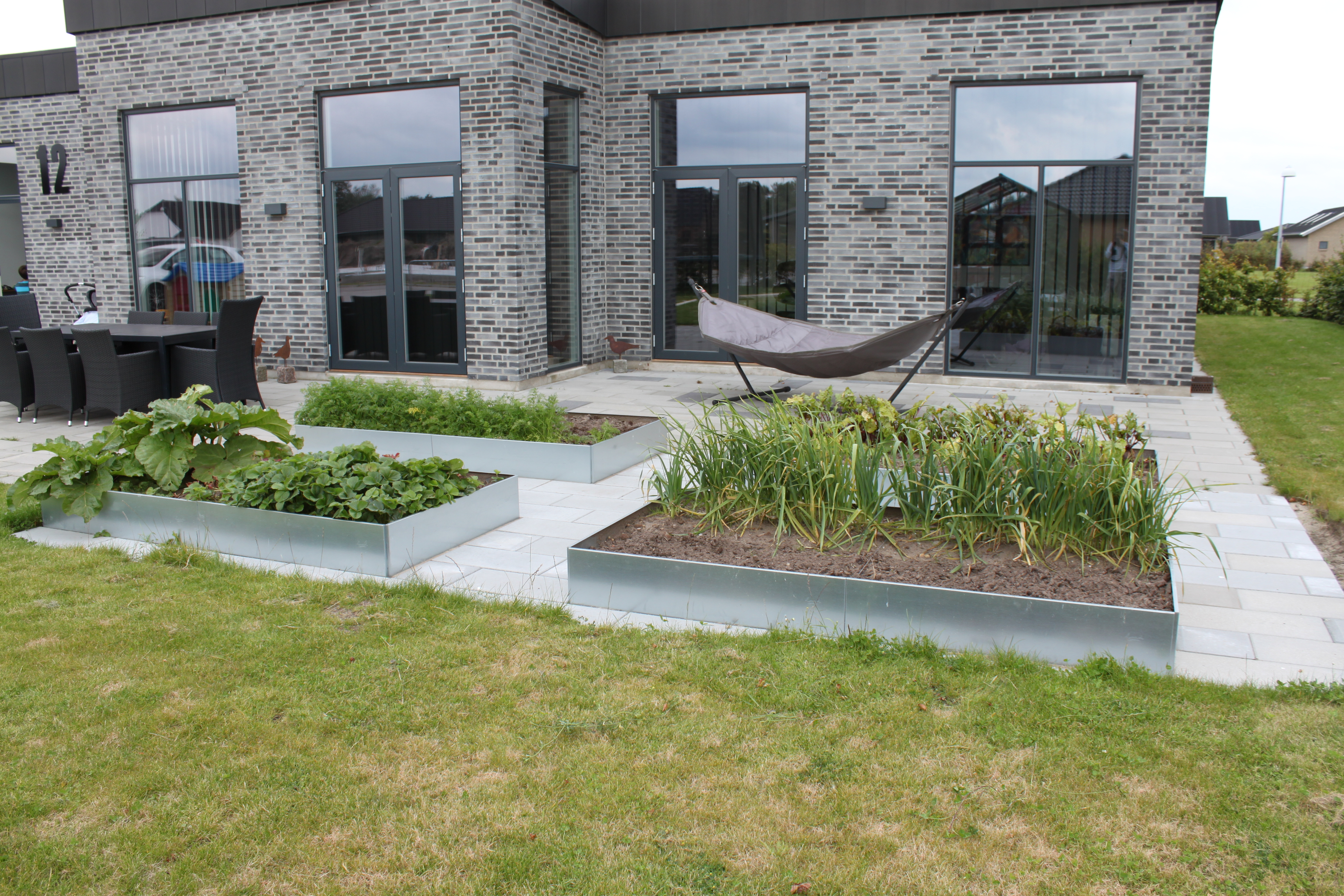 Land Classic – Aflange højbede, galvaniseret 120 cm