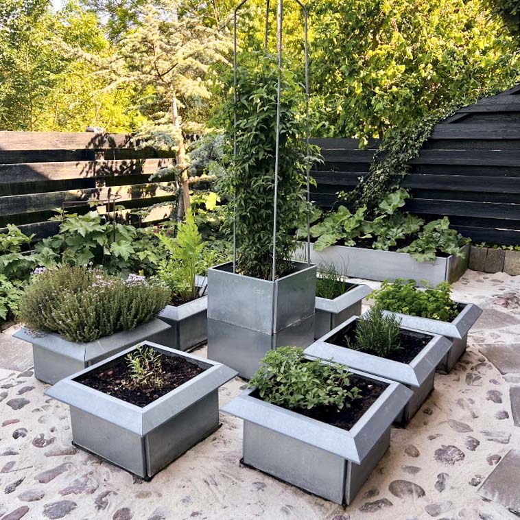 Sneglehegn 40 cm - galvaniseret