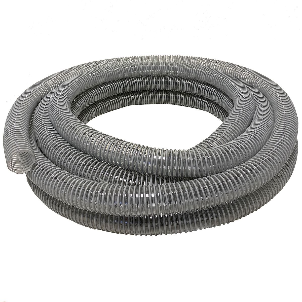 Purslange m/PVC spiral til papirgranulat. Med kobbertråd