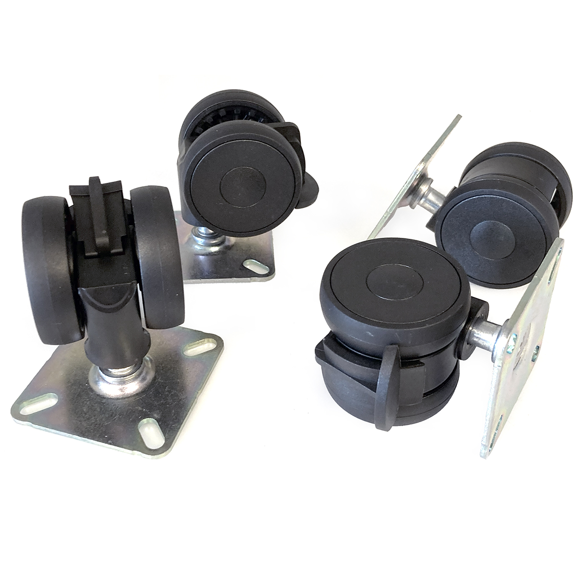 Sorte hjul til Land Black plantekasse