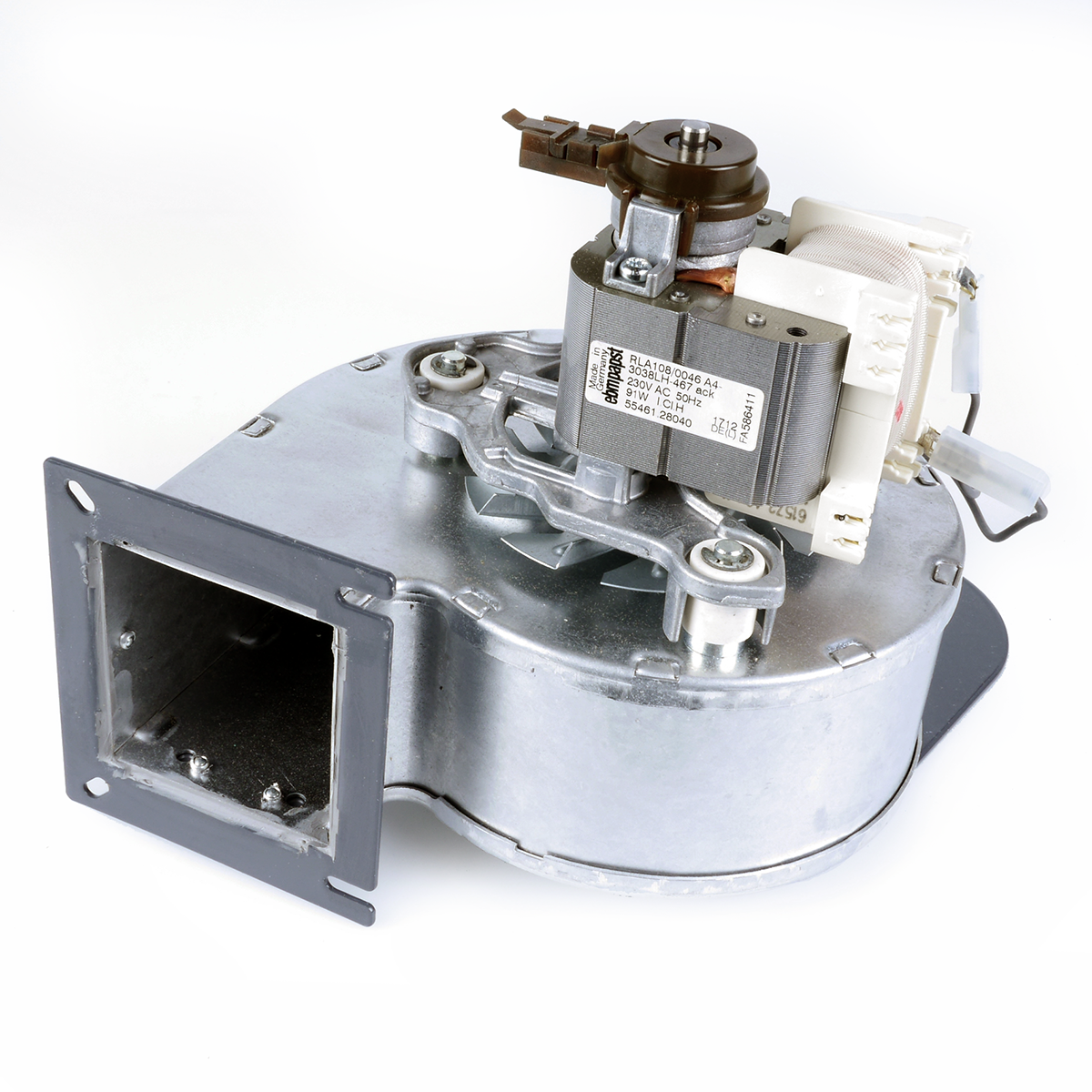 Blæser til pillefyr