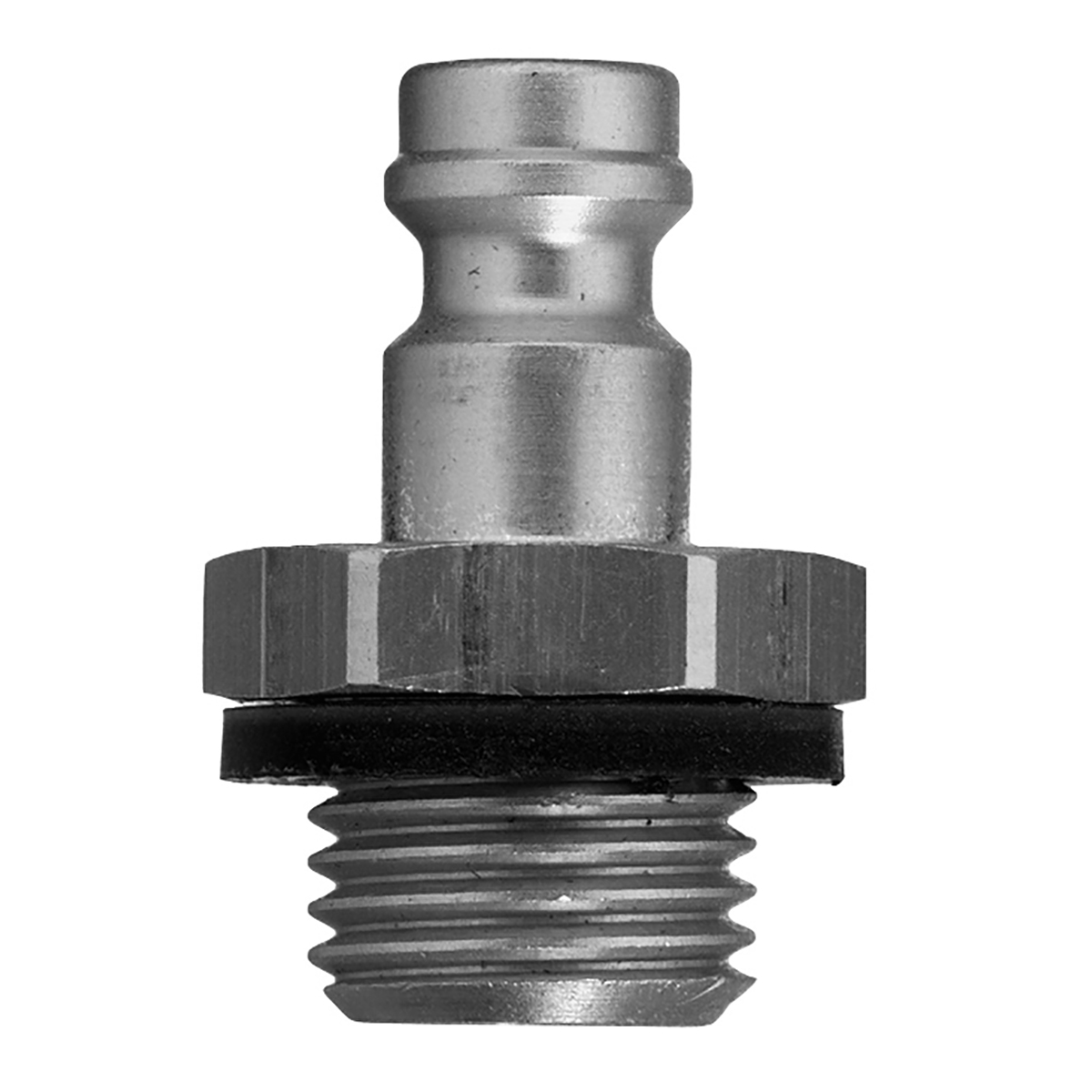 Trykluftkobling Rectus nippel, URG, forniklet, 21SF AW