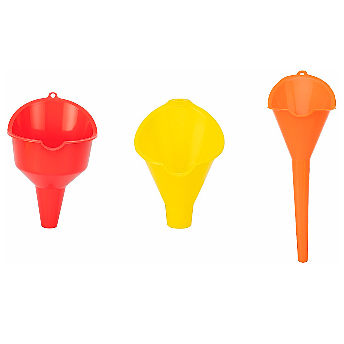 3-delt tragtsæt til kølervæsker mv.