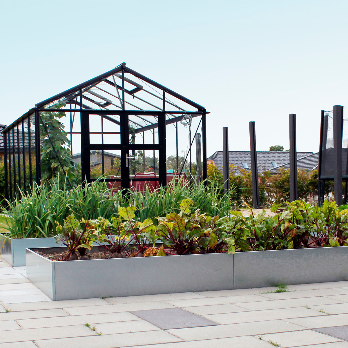 Land Classic – Aflange højbede, galvaniseret