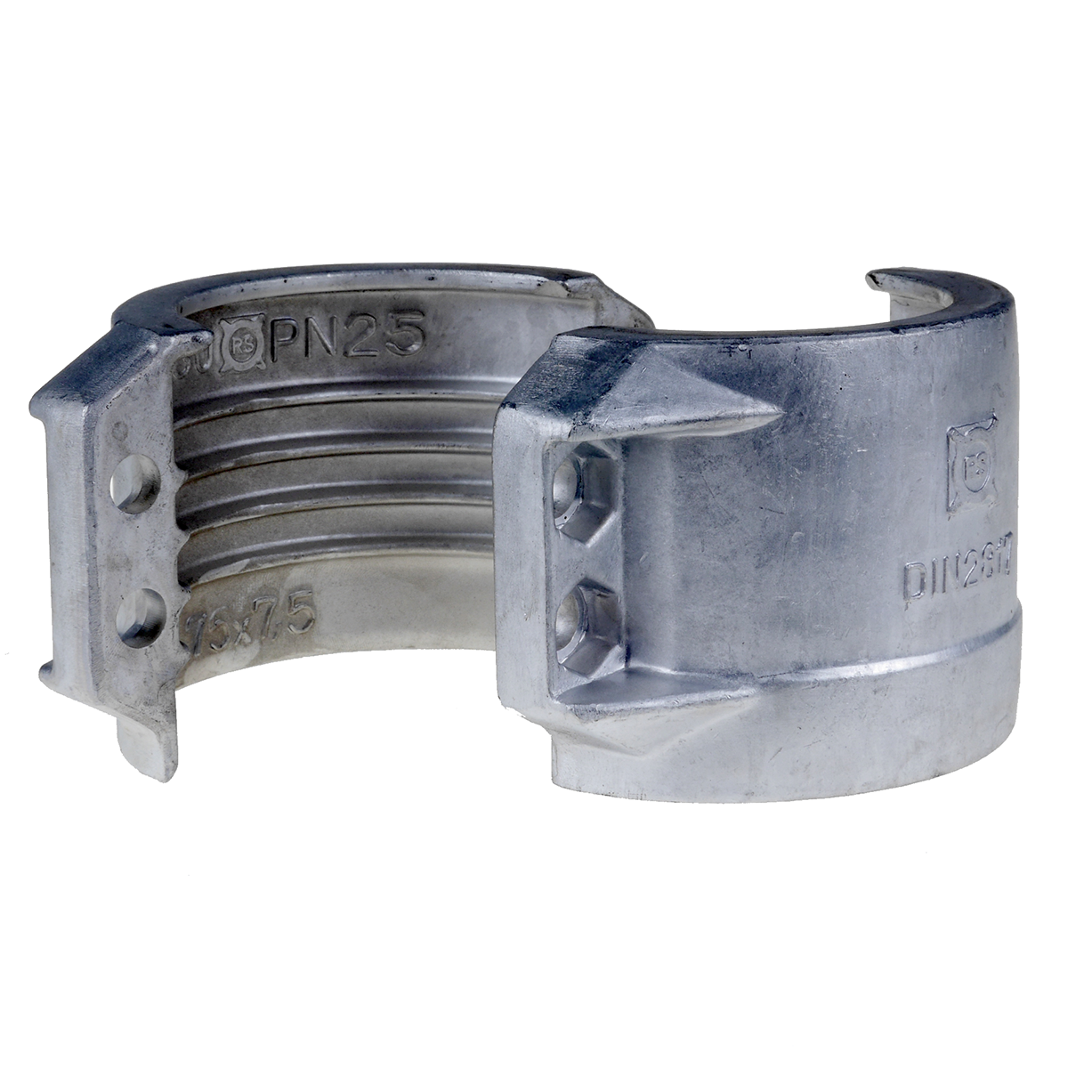 2-delt forskruningskappe, alu