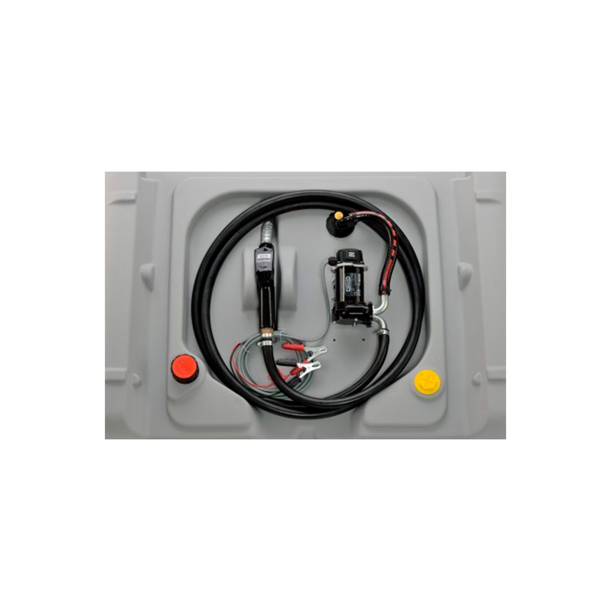 Transporttank til 440 L dieselolie - komplet med udstyr