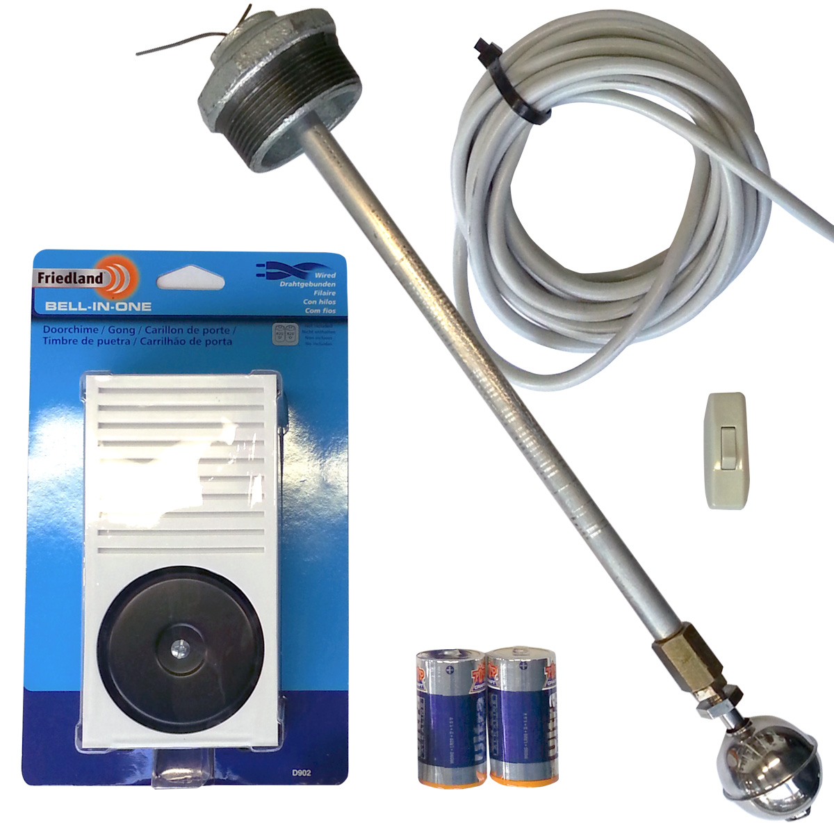 Tankalarm sæt til palletanke