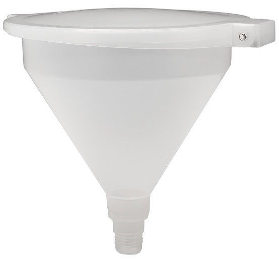 Olietragt med låg og adaptor