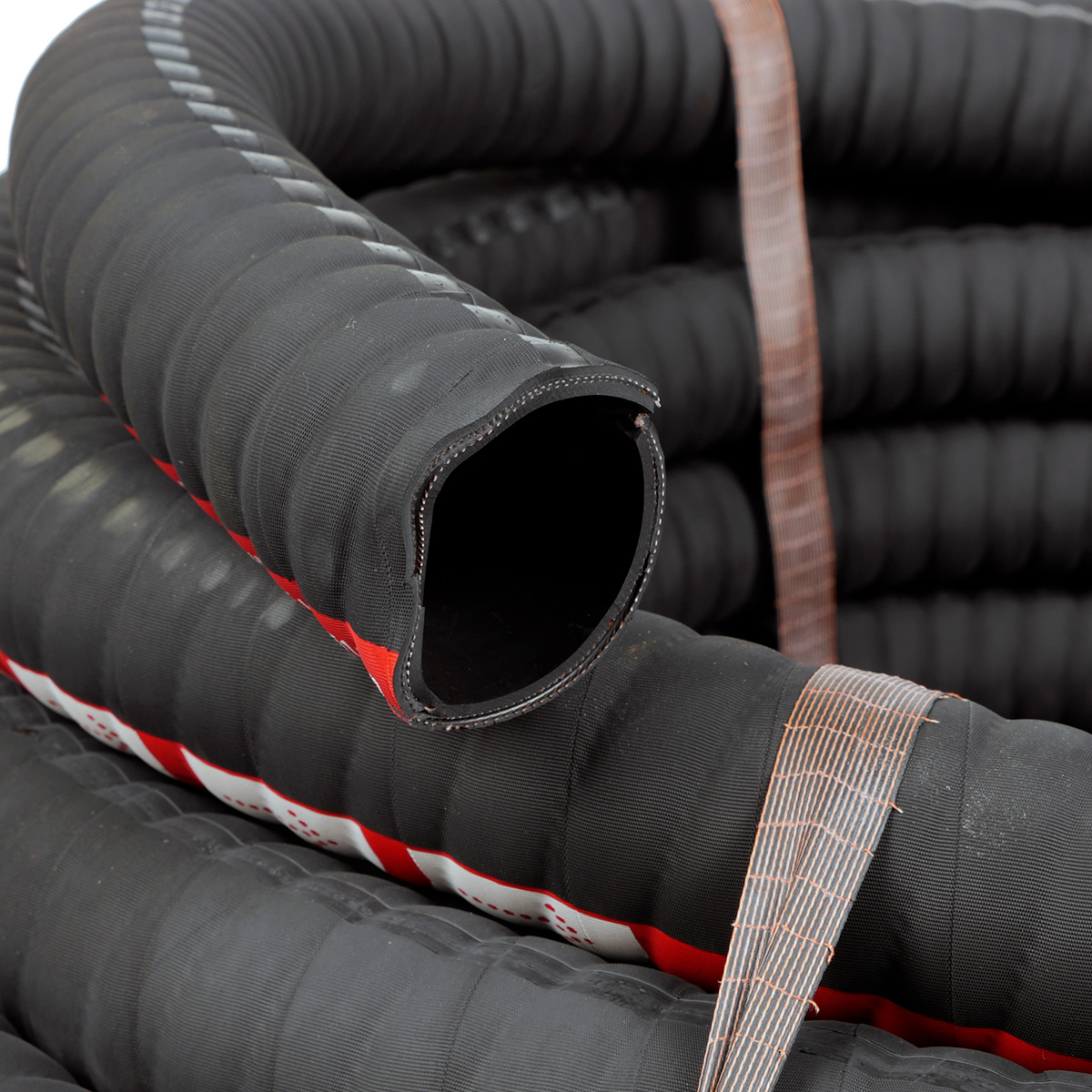 Marine fuel gummislange