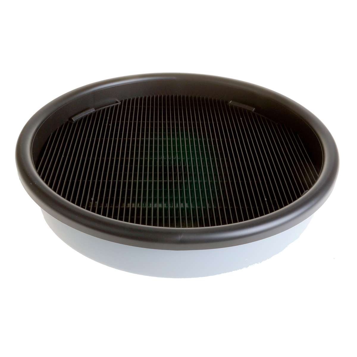 Oliedrypbakke Ø 380 mm - metal/plast