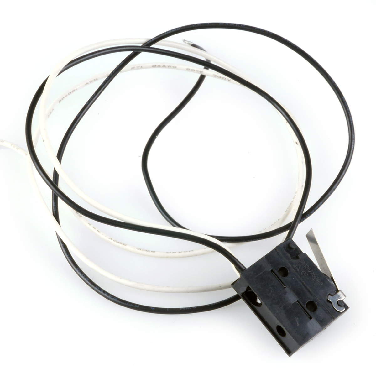 Nulstillingskontakt til reguleringsspjæld