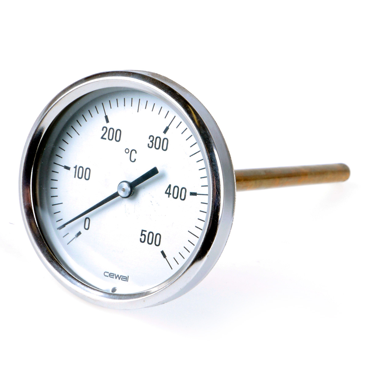 Røggastermometer 500°C. PST80GC-1