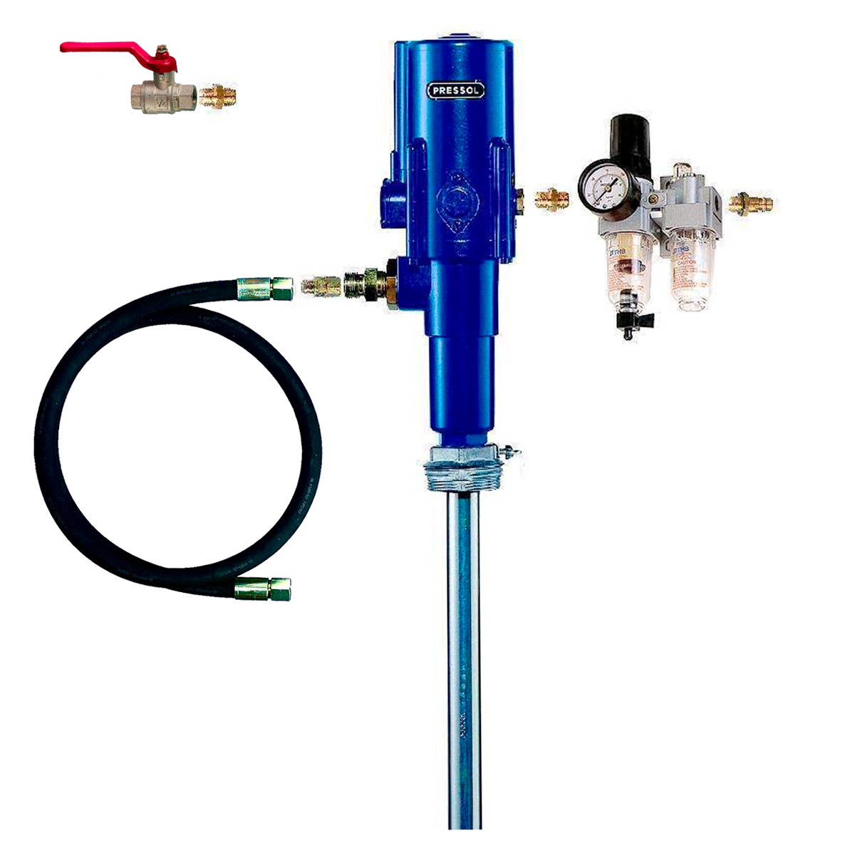 Oliepumpesæt komplet til tromlemontering