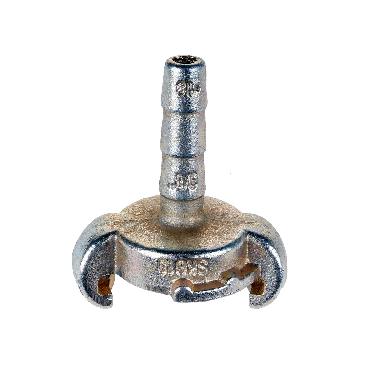 Klokobling med slangestuds, støbejern