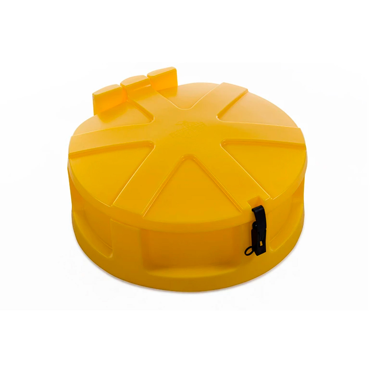 Tromletragten placeres ovenpå tromlen