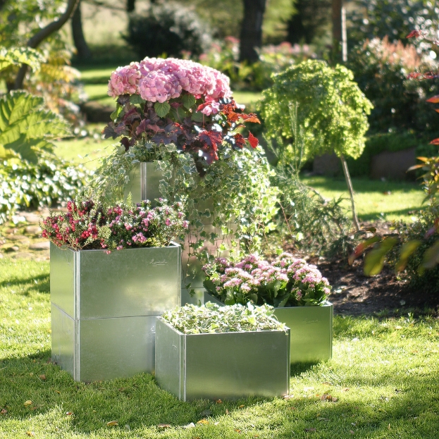 Land Classic højbede, galvaniseret 25 cm