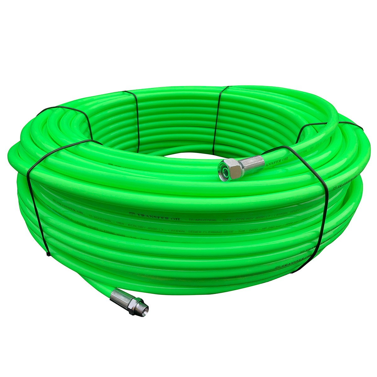 Kanalspuleslange 280 bar, god fleksibilitet også i koldt vejr