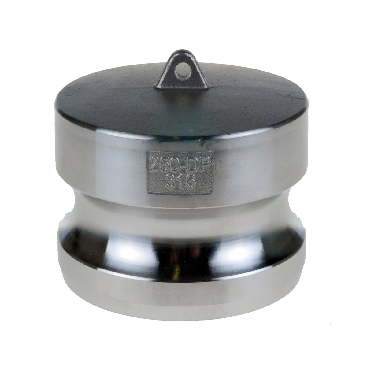 Camlock koblinger type DP, støvprop