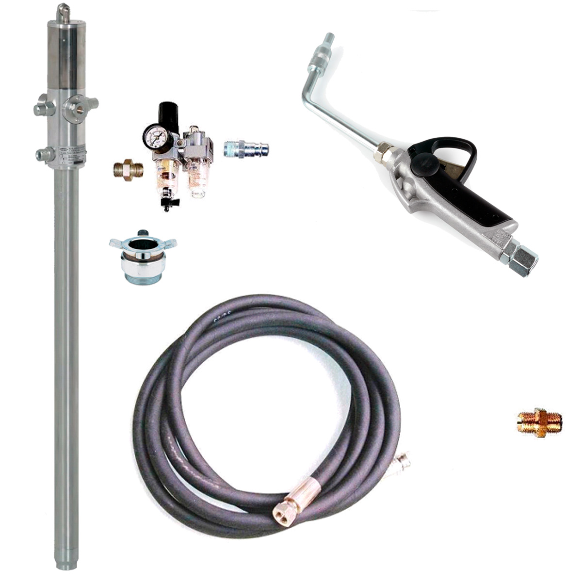 Oliepumpesæt til 1/1 tromle - komplet sæt