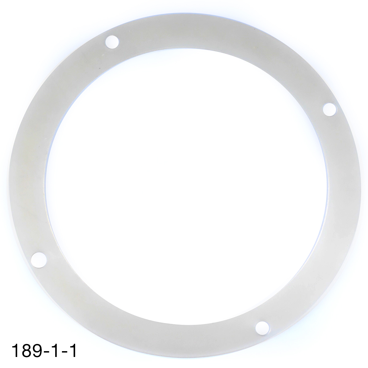 Pakning til brænderrørskappe