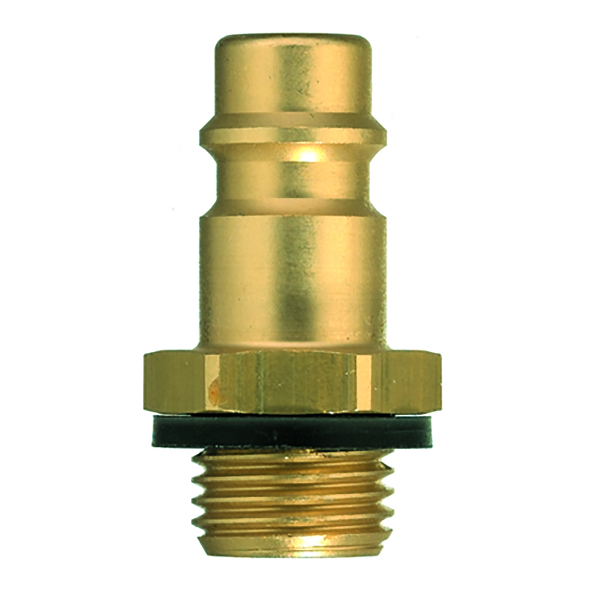 Rectus trykluftkobling, nippel med URG, Rectus serie 26, messing