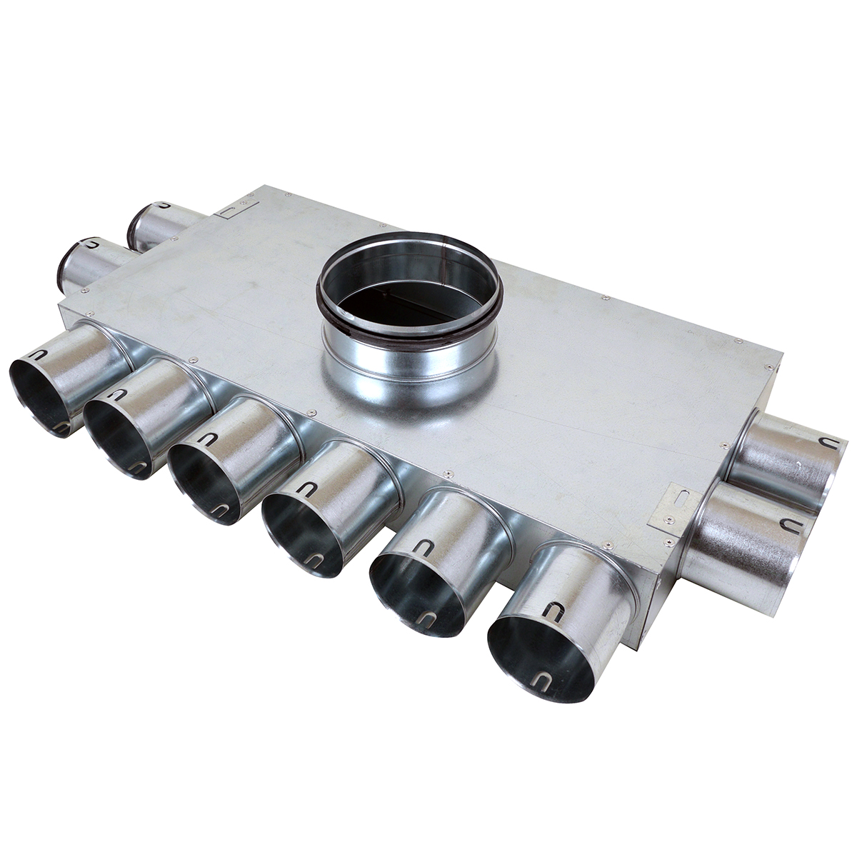 TriaAir fordelerboks, ø 200 nippel, 10 muffer