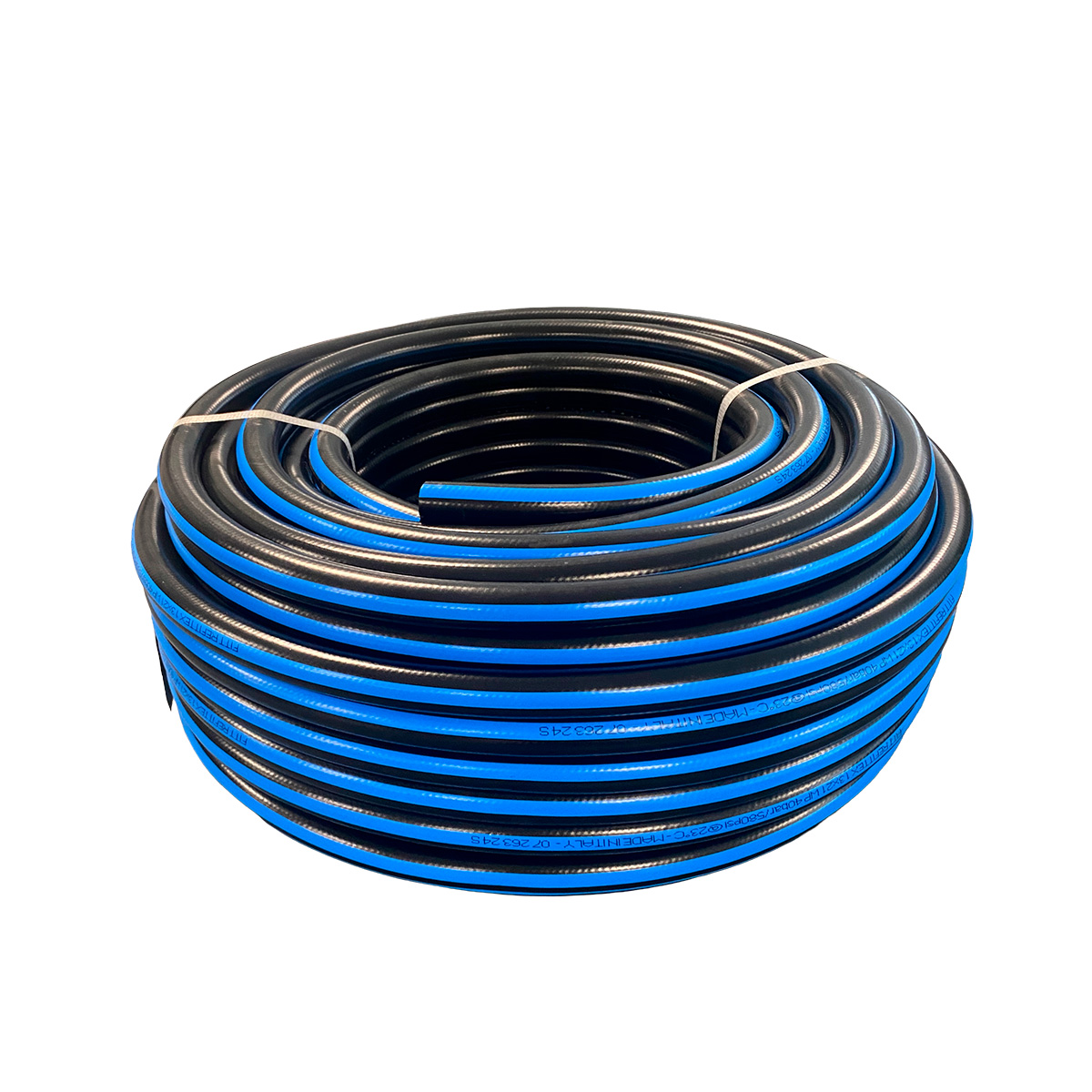 Trykslangen i PVC, helivyl M til  transport af oliemedier og komprimeret luft m.m.