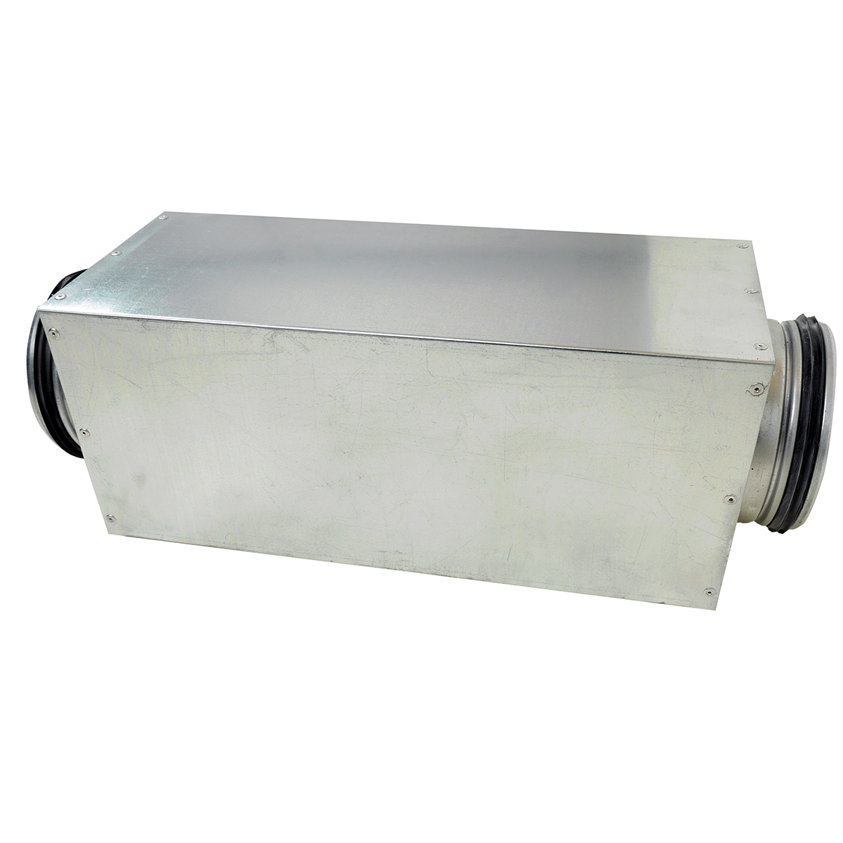 Lyddæmper firkantet 25 mm