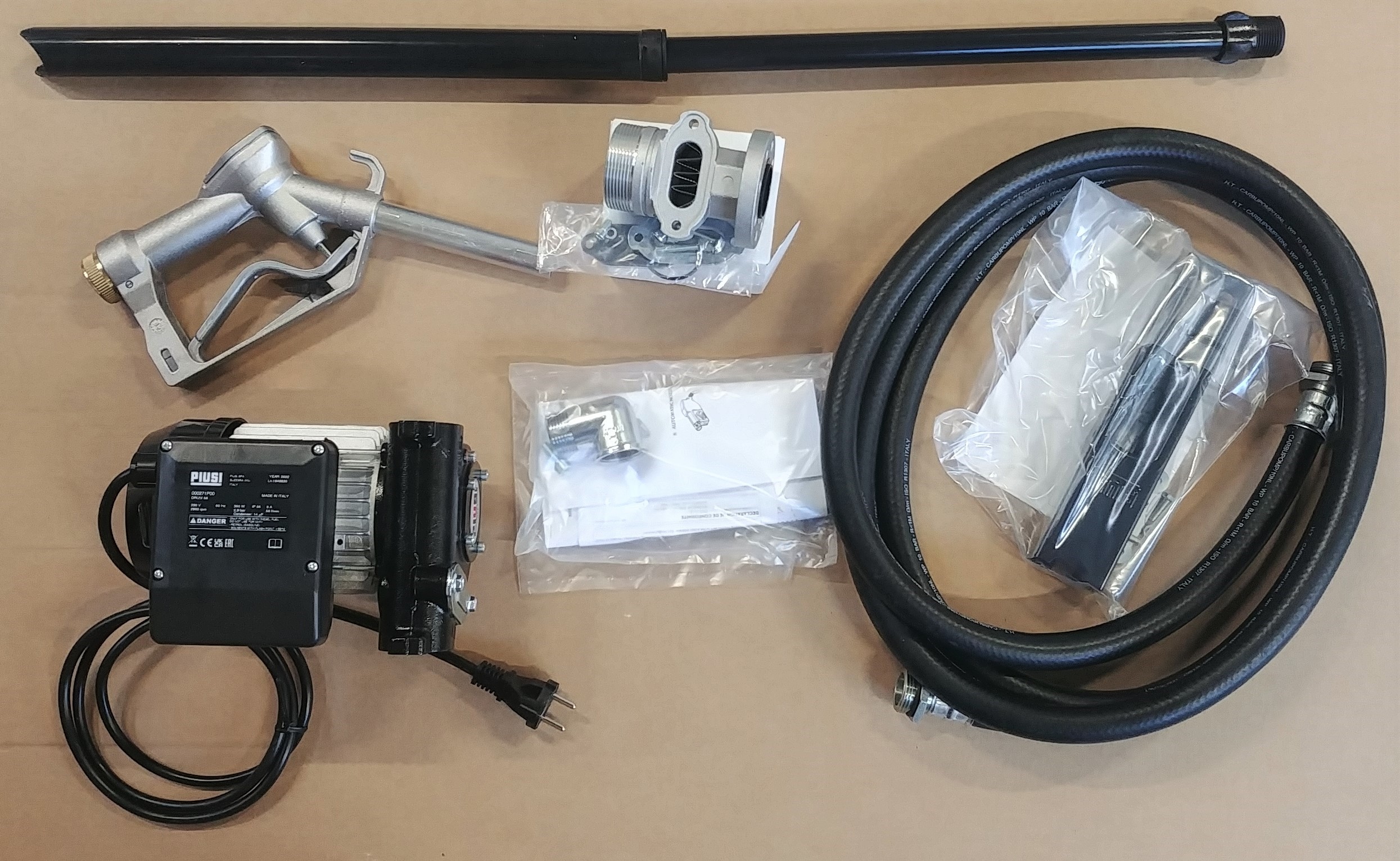 Piusi Panther 56 oliepumpesæt - komplet