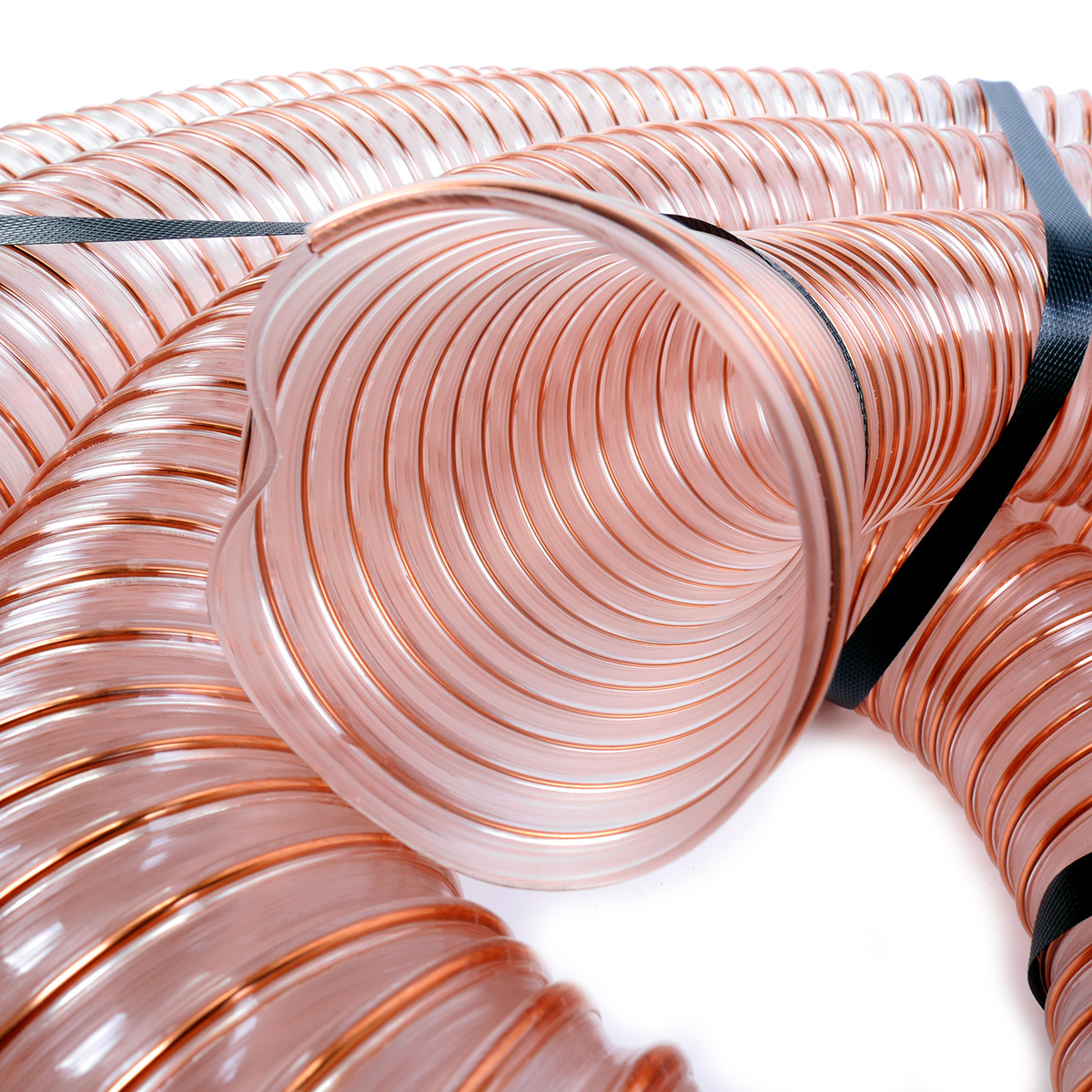 Spånsugningsslange med spiral, TRIAPUR P7N PU