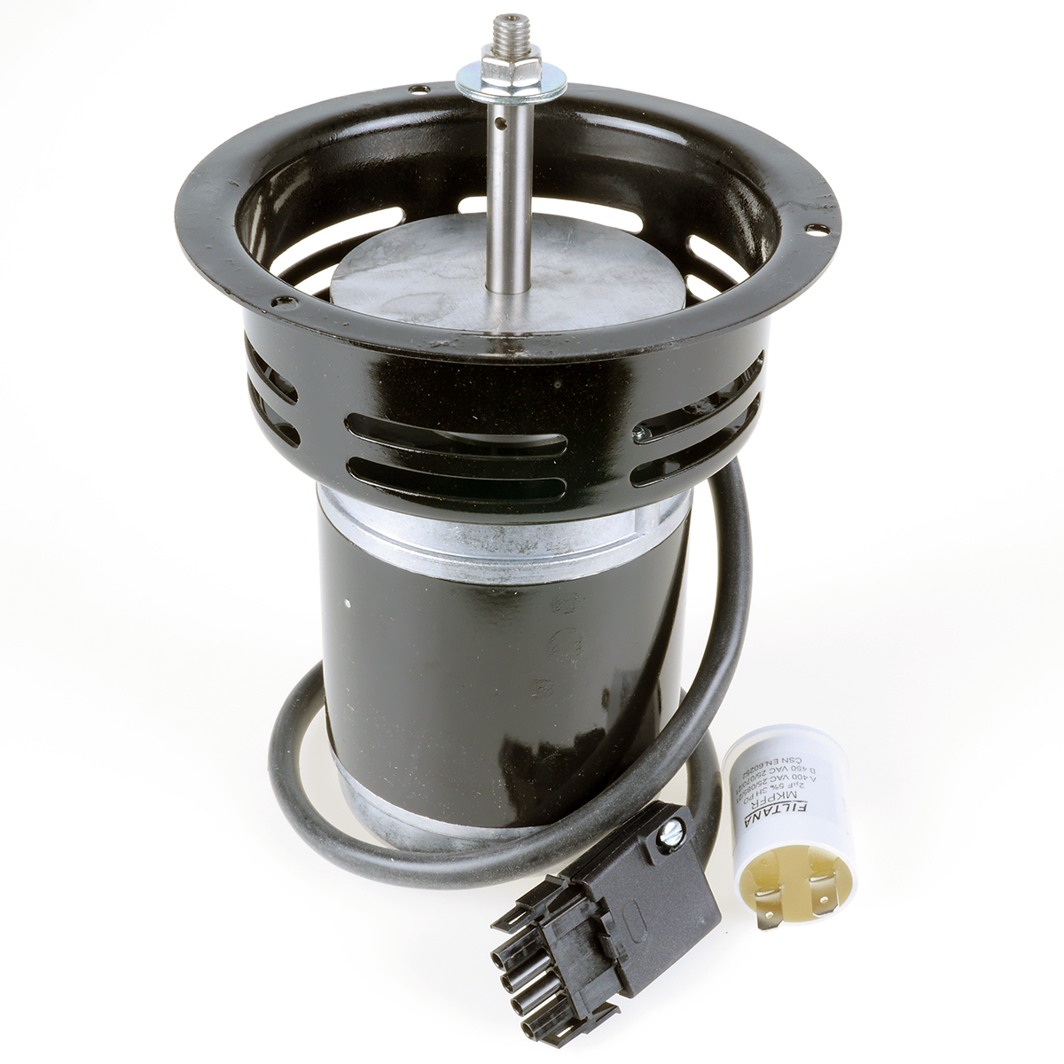 Røggassugermotor til ATMOS brændekedler