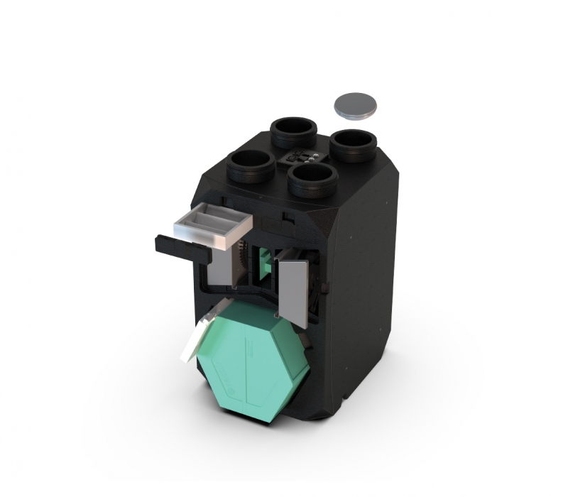 Ventilationsanlæg NOTUS1, komponenter