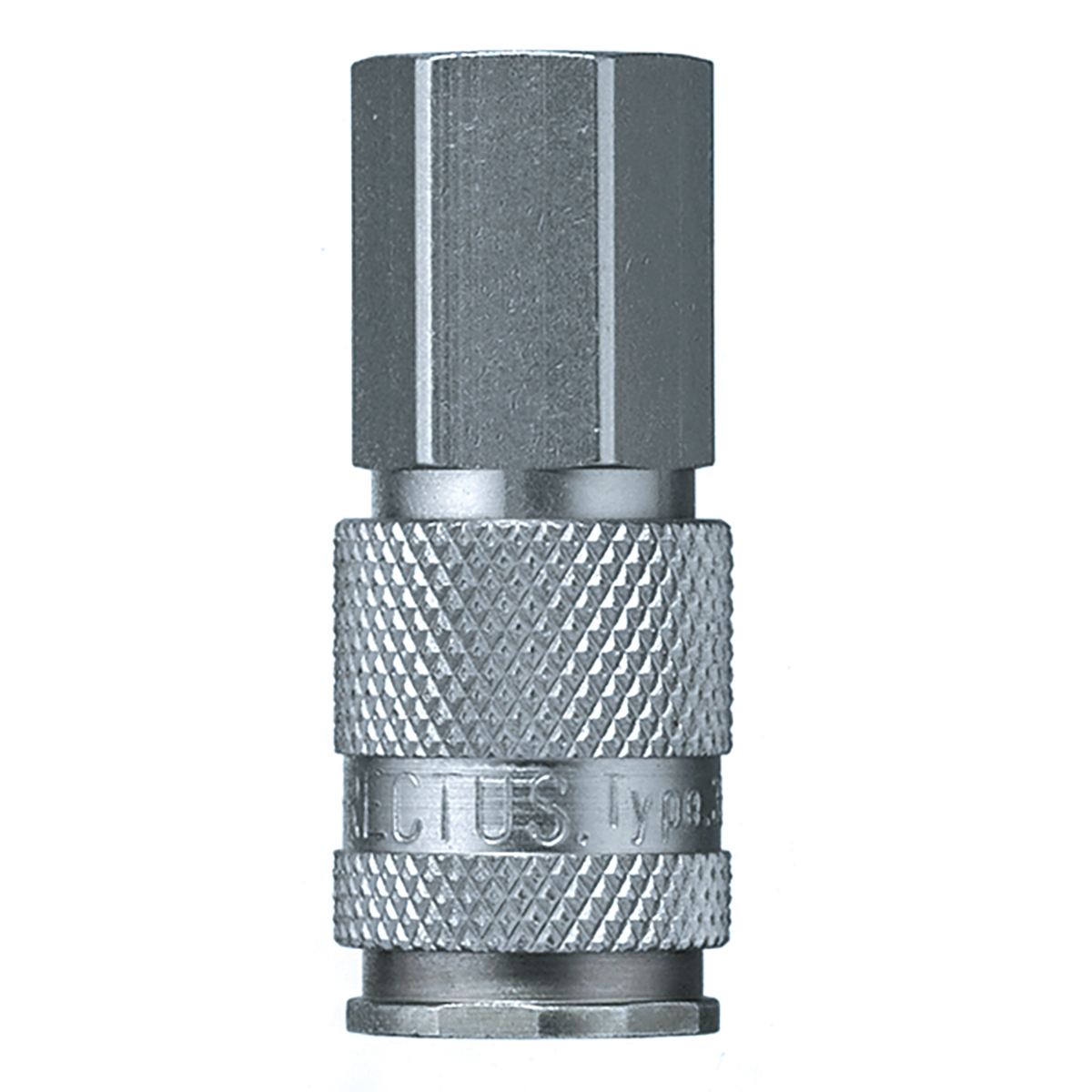 Rectus trykluftkobling, IRG, forniklet stål