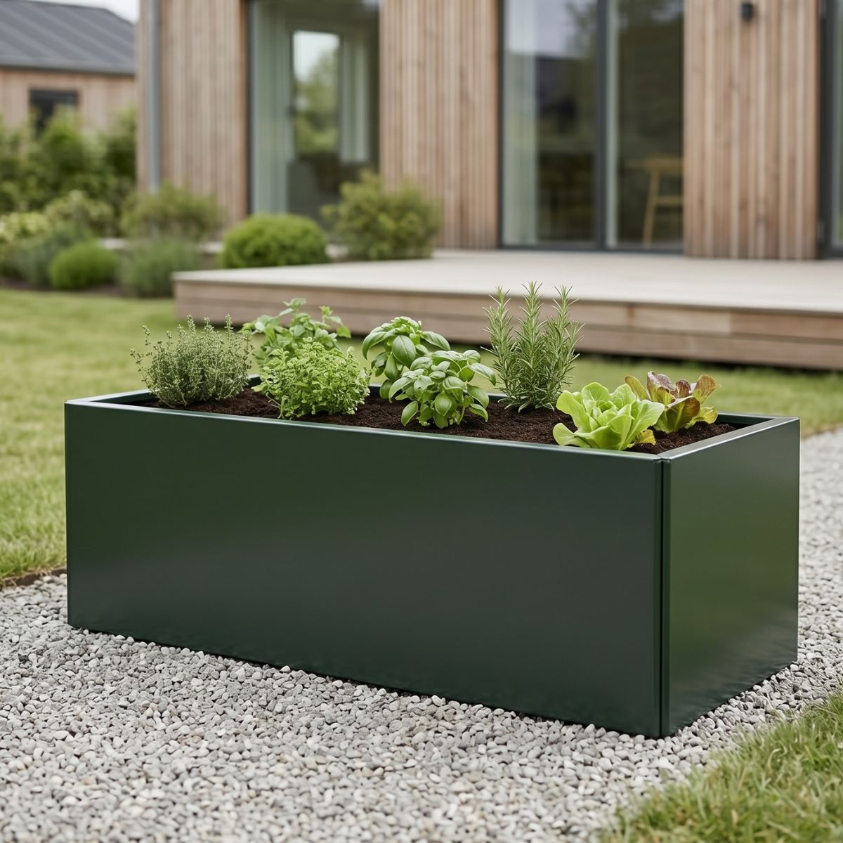 Grønne højbed 40x120