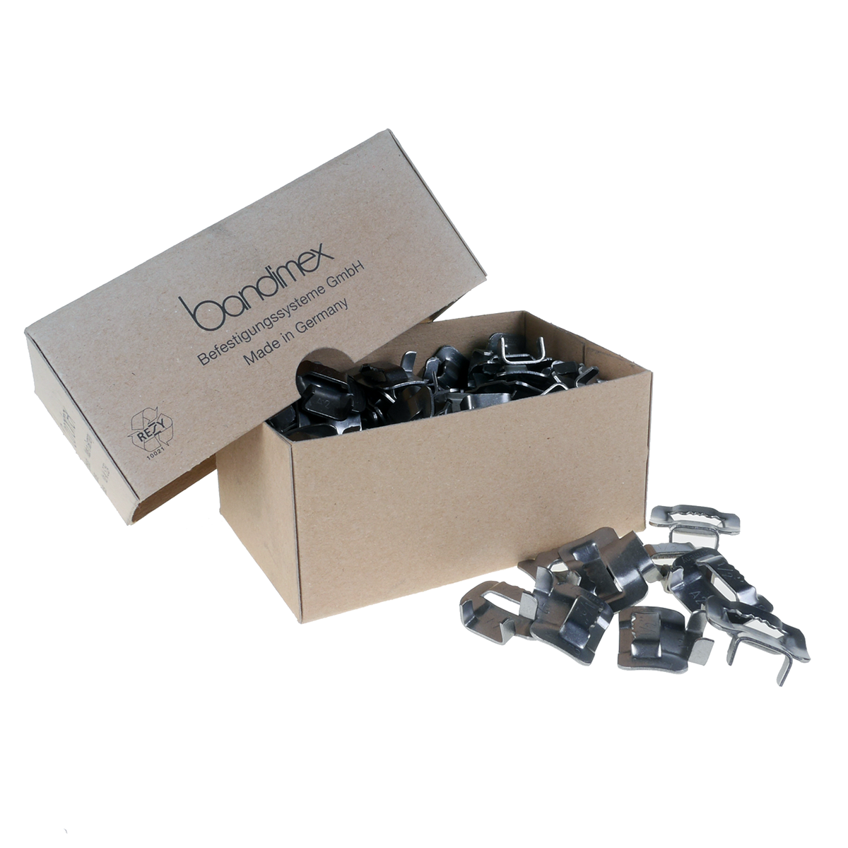 Låse til standard endeløse spændebånd