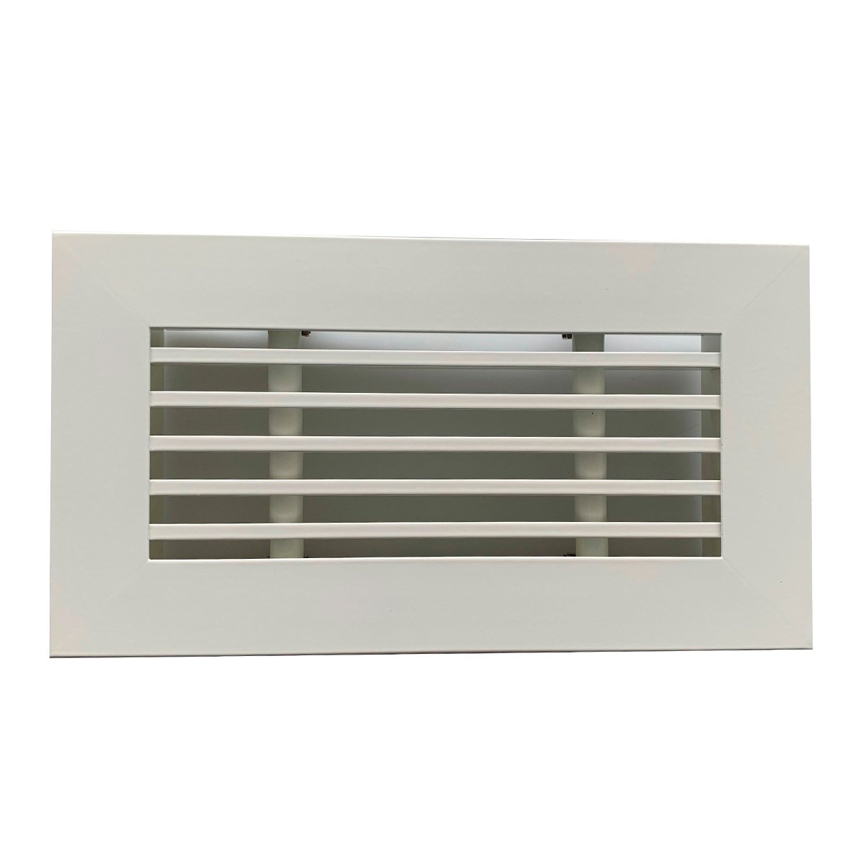 TriaAir Alurist til gulvboks 200x100 - råhvid Ral 9010, glans 30