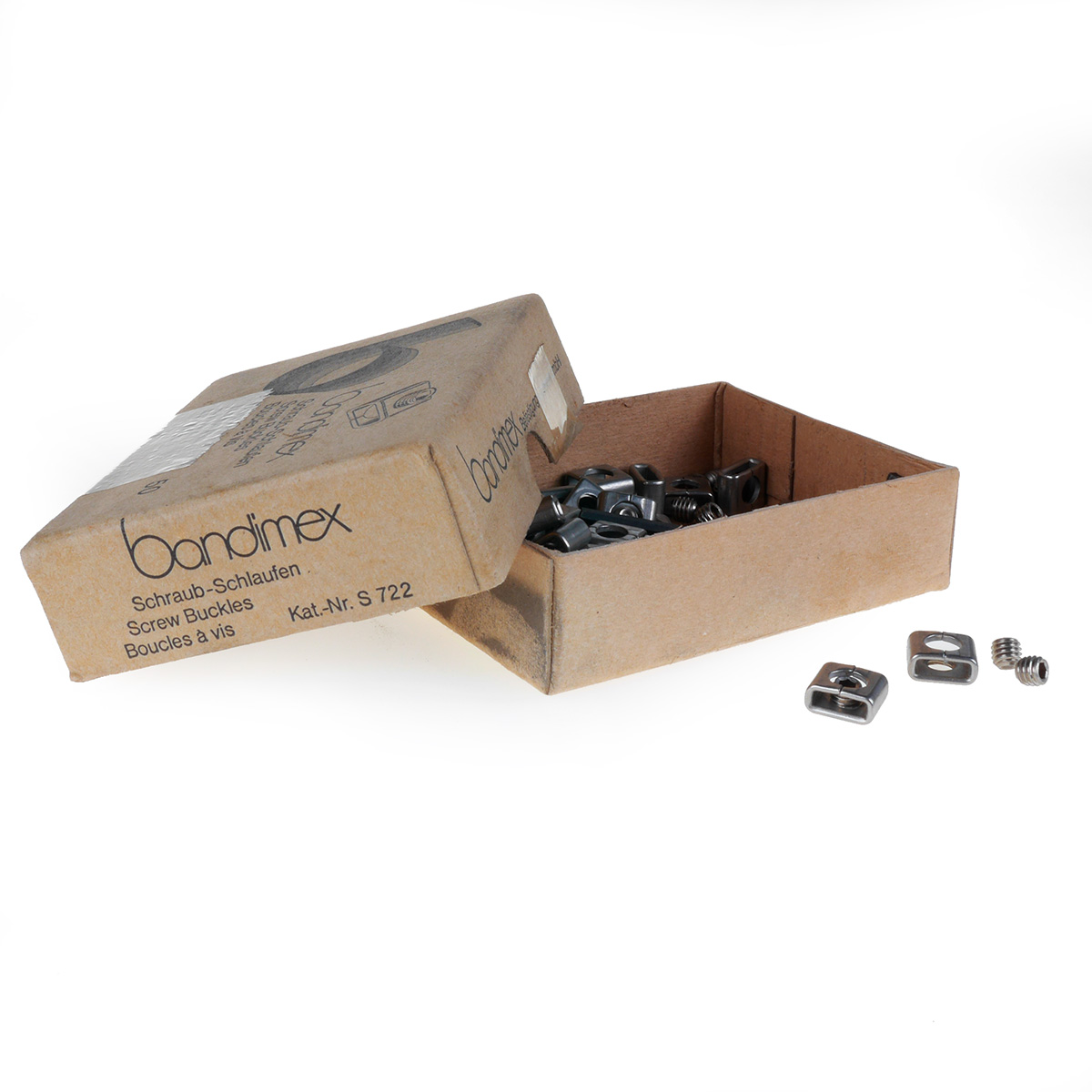 Skruelåse til endeløse spændebånd