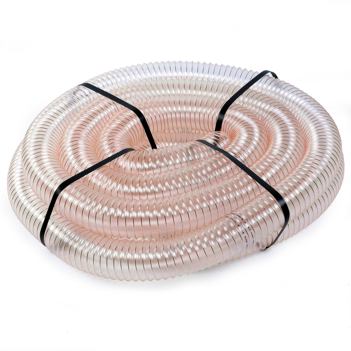 Fleksibel spånsugningsslange alle former for industriel ventilation