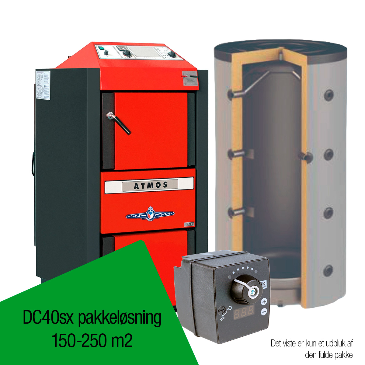 Atmos DC40s brændefyringsanlæg