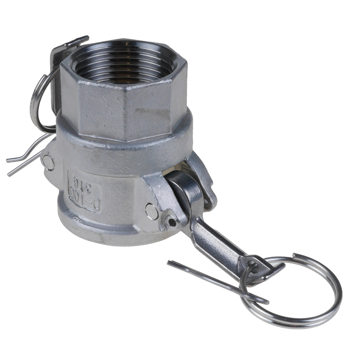 Kobling type D i aluminium 