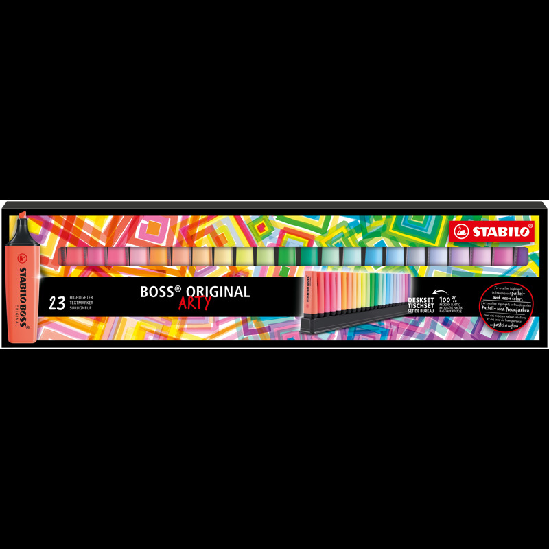 STABILO Highlighter Boss Arty 23 stk Multi